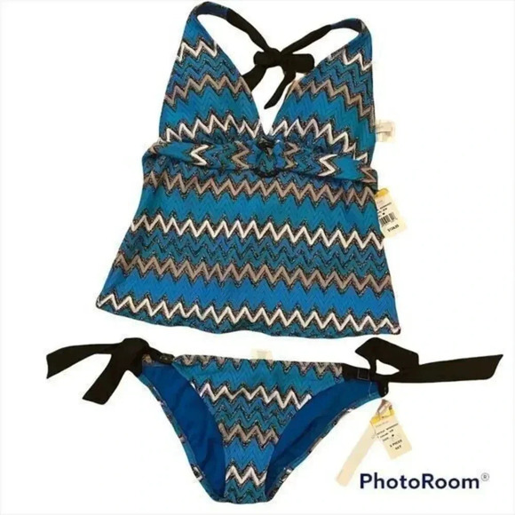 Perry Ellis swimwear 2piece set - Picture 1 of 7